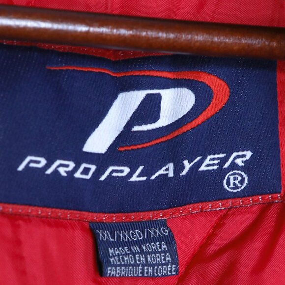 VINTAGE Pro Player NFL Atlanta Falcons Puffer Jacket Starter Parka Bomber Coat - Picture 6 of 16